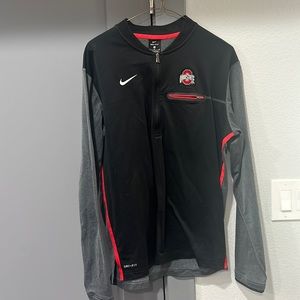 Ohio State quarter zip jacket